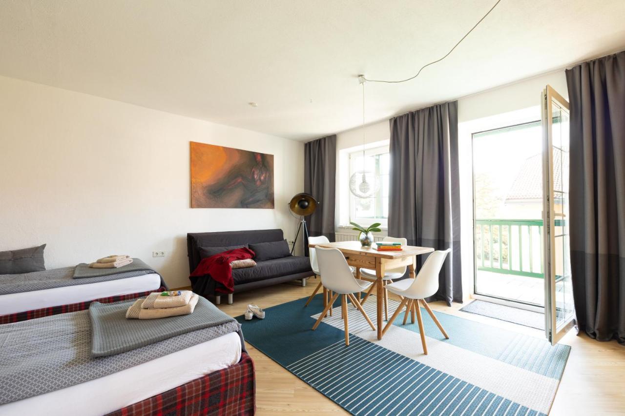 Riedz Apartments Innsbruck- Zentrales Apartmenthaus Mit Gruener Oase Luaran gambar